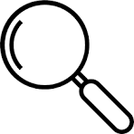 Magnifying glass - Free Tools and utensils icons